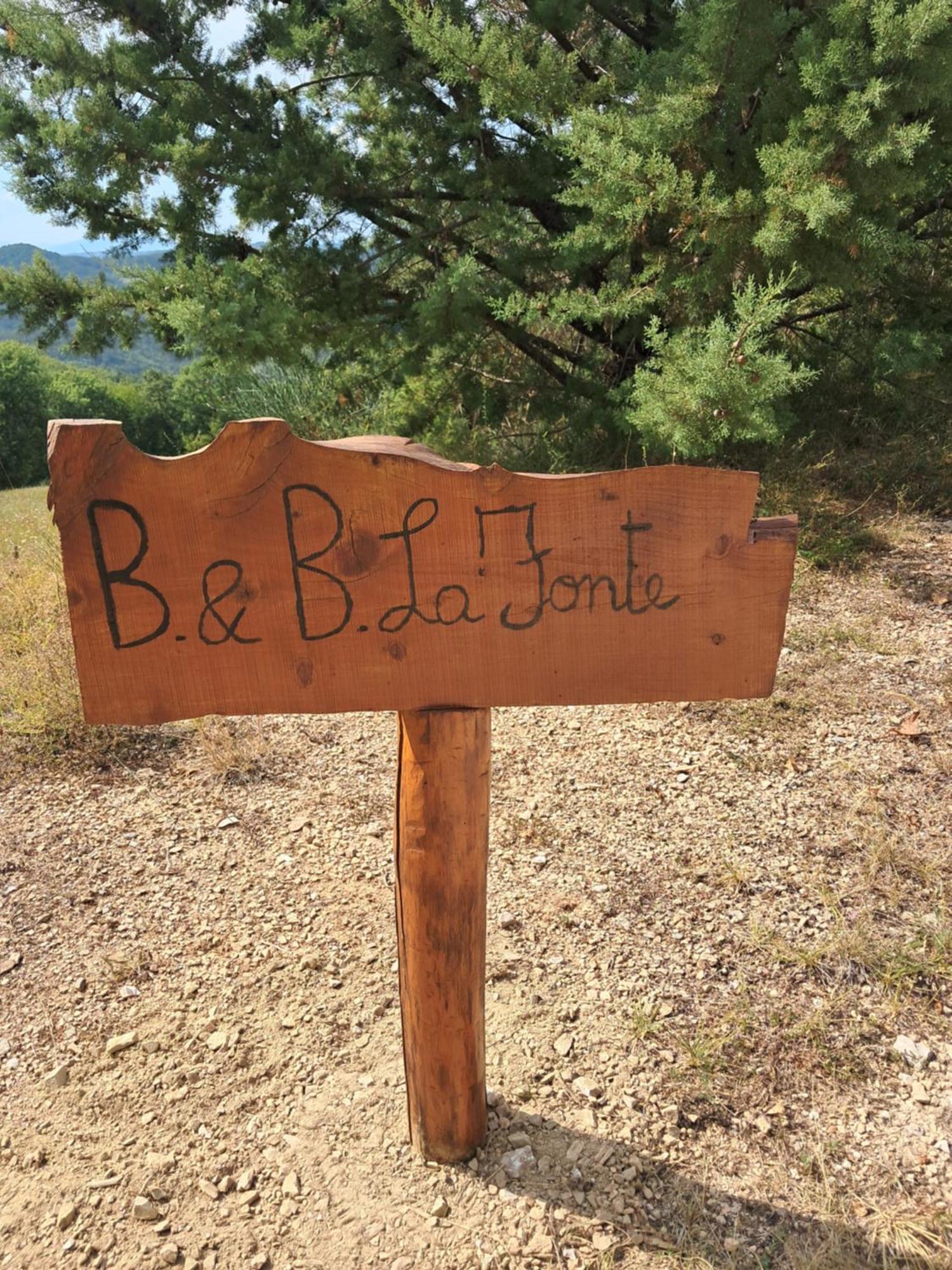 La Fonte B&B Pietralunga  Kültér fotó